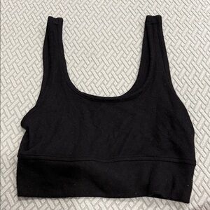 Open Edit Women's Black Crop Top Size M Soft